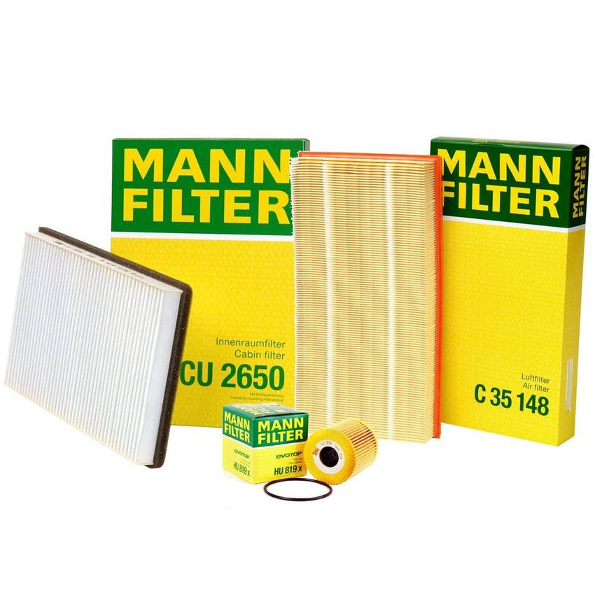 Volvo Filter Service Kit 9186262 - MANN-FILTER 3725112KIT